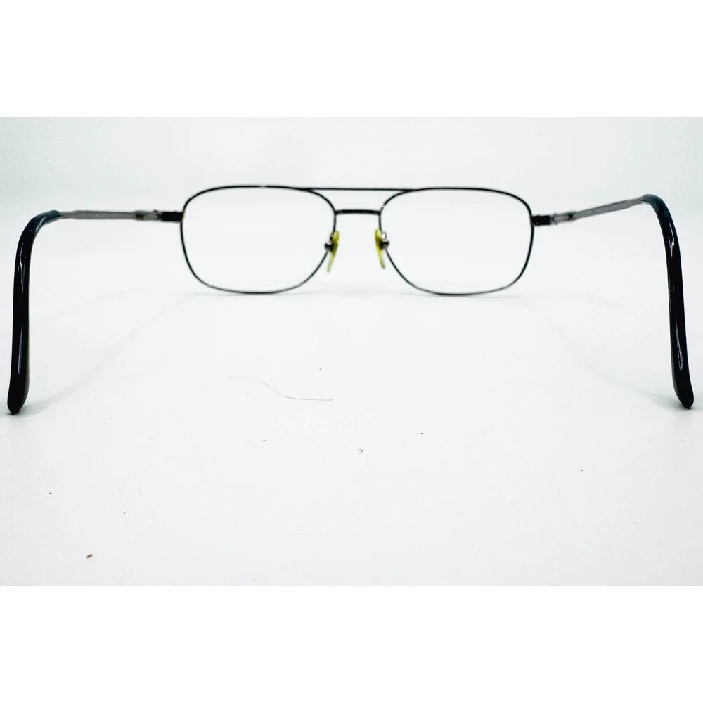 Sferoflex Eyeglass Frames Mens Gray Aviator Double Bridge 56-17-140 2152